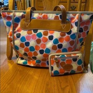 Purse and matching wallet